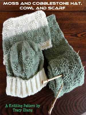 cover image of Moss and Cobblestone Hat with Matching Cowl and Scarf